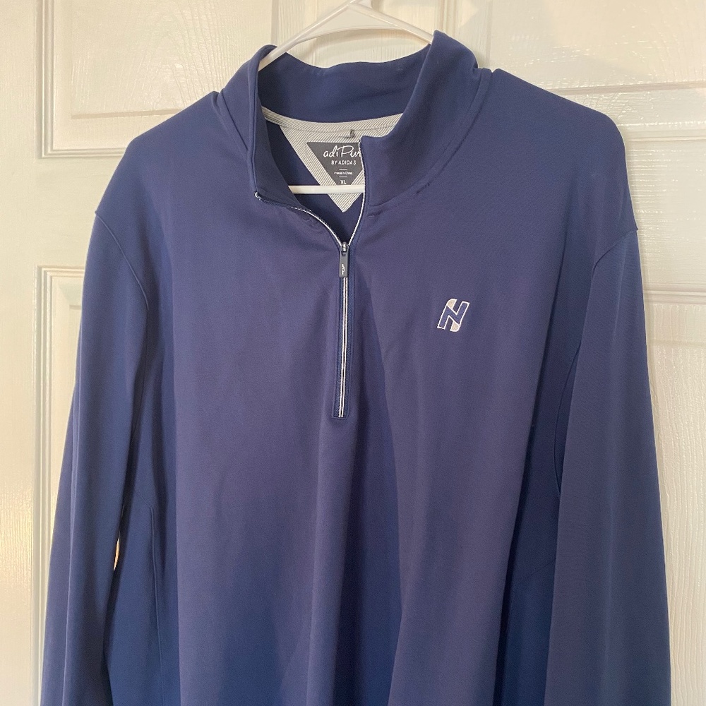 ADIPURE BY ADIDAS • Golf Pullover Long Sleeve Shirt